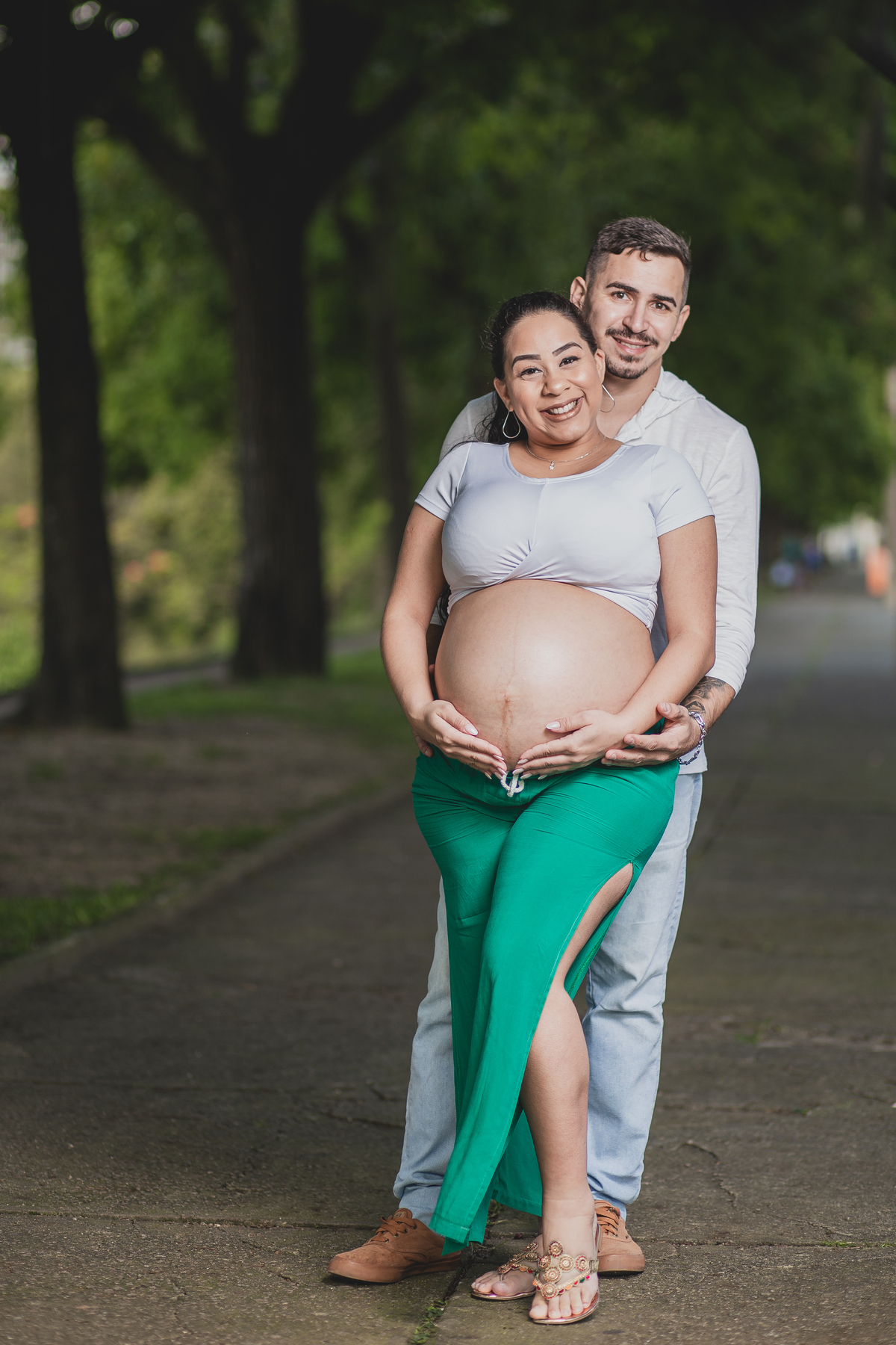 Ensaio de Gestante - Ensaio de Gestante Quinta da Boa Vista, RJ - Gestante Janaínna