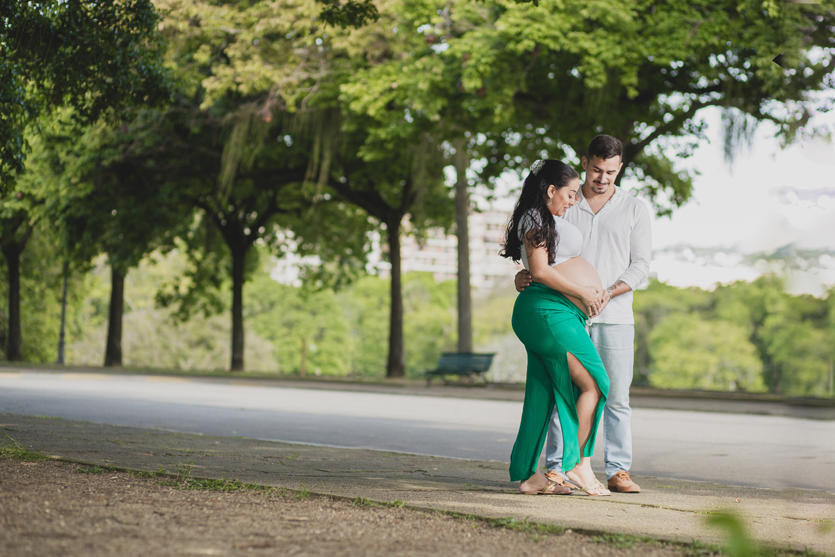 Ensaio de Gestante - Ensaio de Gestante Quinta da Boa Vista, RJ - Gestante Janaínna