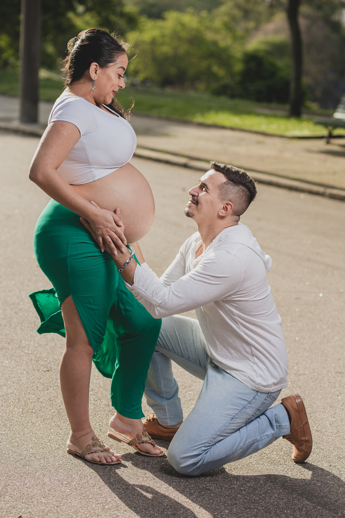 Ensaio de Gestante - Ensaio de Gestante Quinta da Boa Vista, RJ - Gestante Janaínna