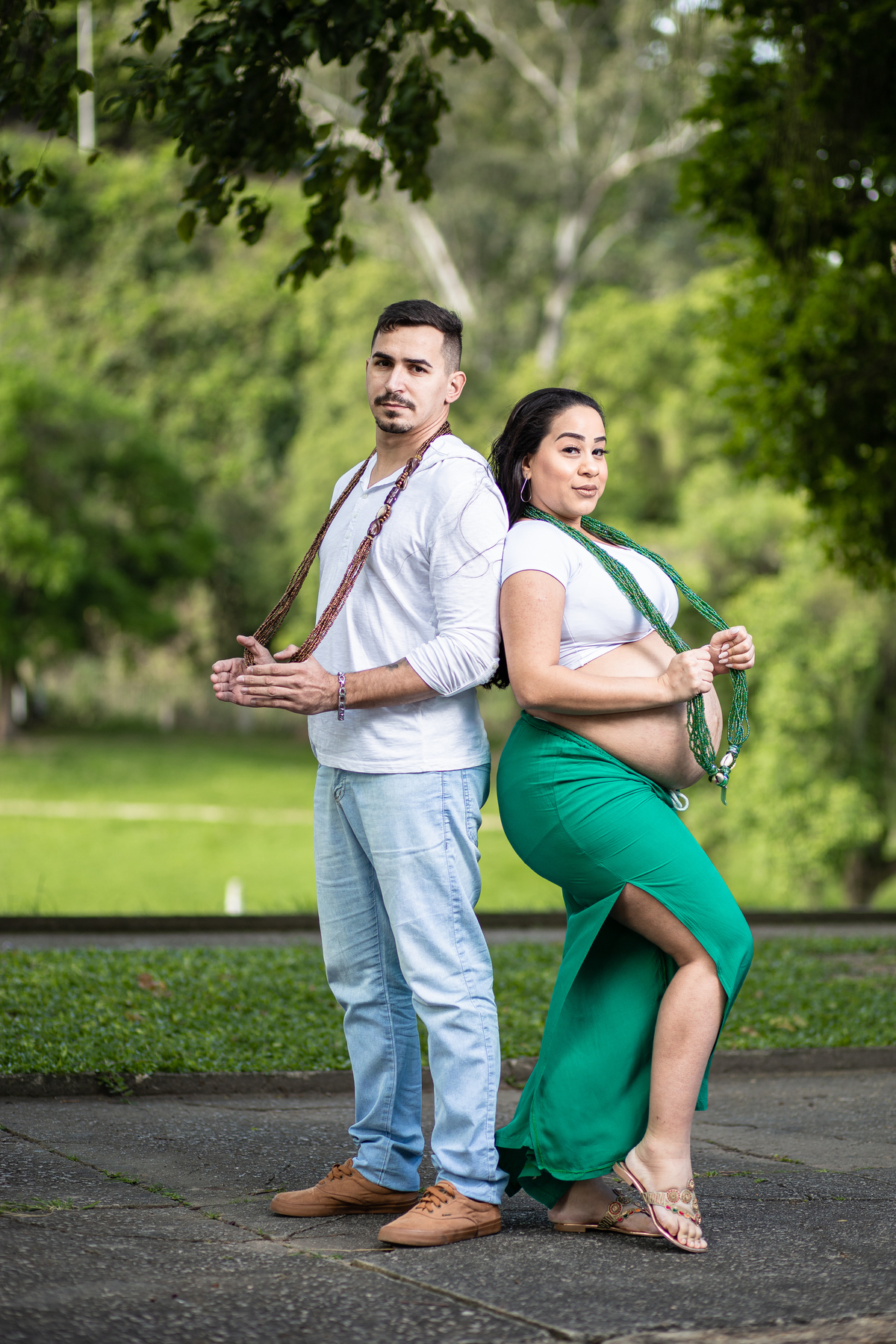 Ensaio de Gestante - Ensaio de Gestante Quinta da Boa Vista, RJ - Gestante Janaínna