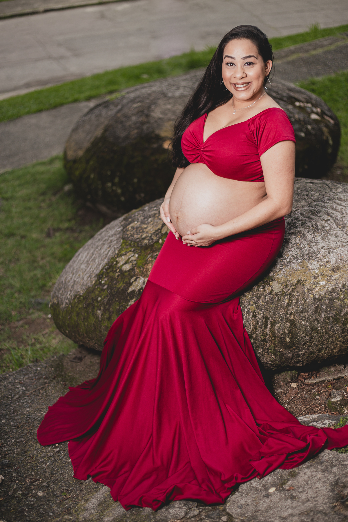 Ensaio de Gestante - Ensaio de Gestante Quinta da Boa Vista, RJ - Gestante Janaínna