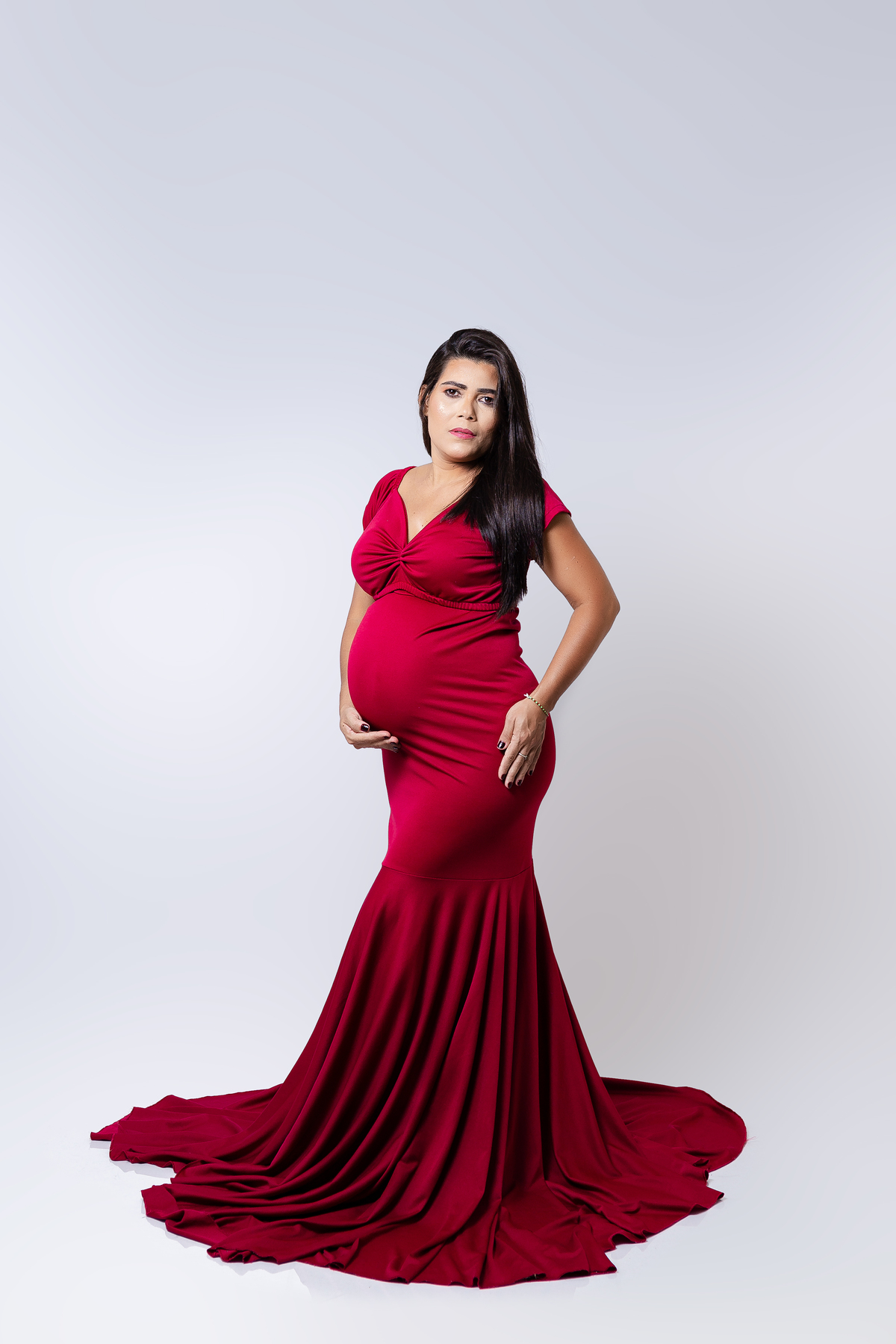 Ensaio de gestante estúdio - Ensaio de gestante.