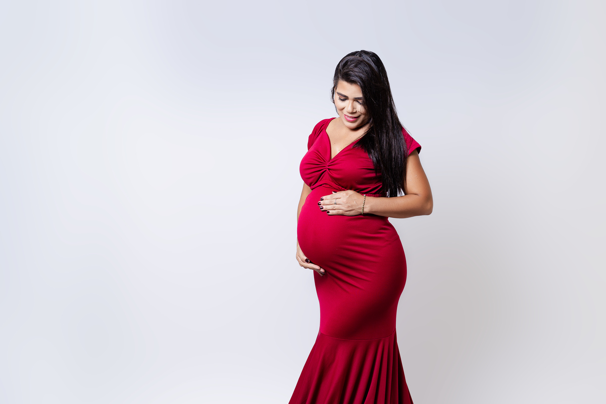 Ensaio de gestante estúdio - Ensaio de gestante.