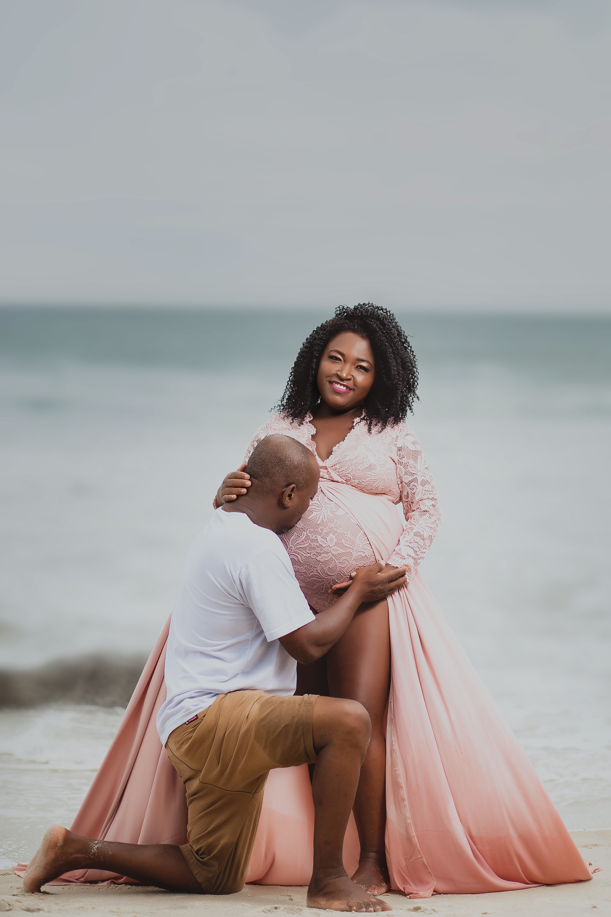 Ensaio de Gestante - Ensaio de Gestante Praia de Grumari, RJ -Gestante Mariana