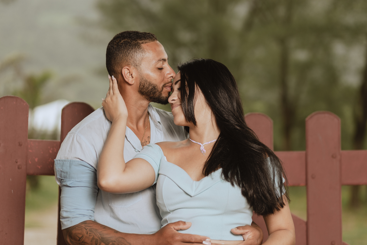 Ensaio de Casal - Ensaio pós casamento - Ensaio na Praia de Grumari - Ensaio Cintia e Robson