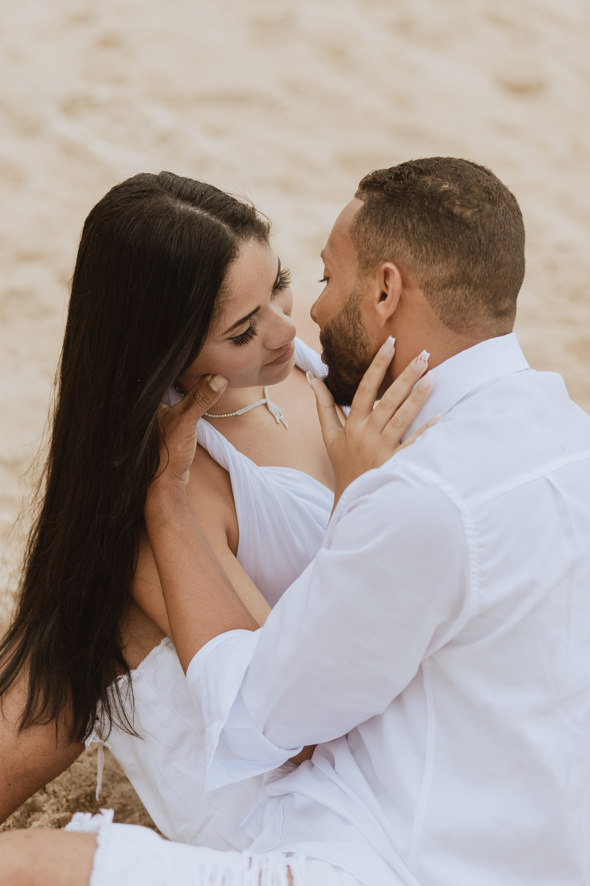 Ensaio de Casal - Ensaio pós casamento - Ensaio na Praia de Grumari - Ensaio Cintia e Robson