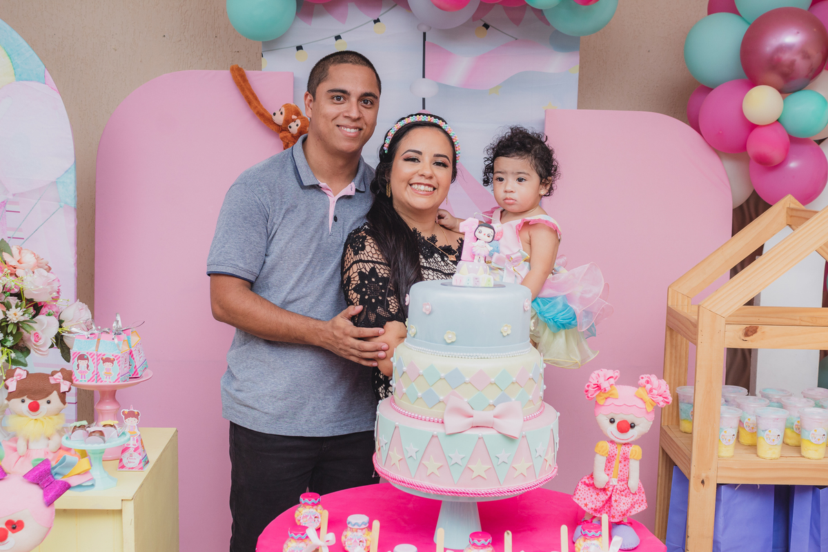 Fotografia de Festa - Aniversário de 1 ano da Maria