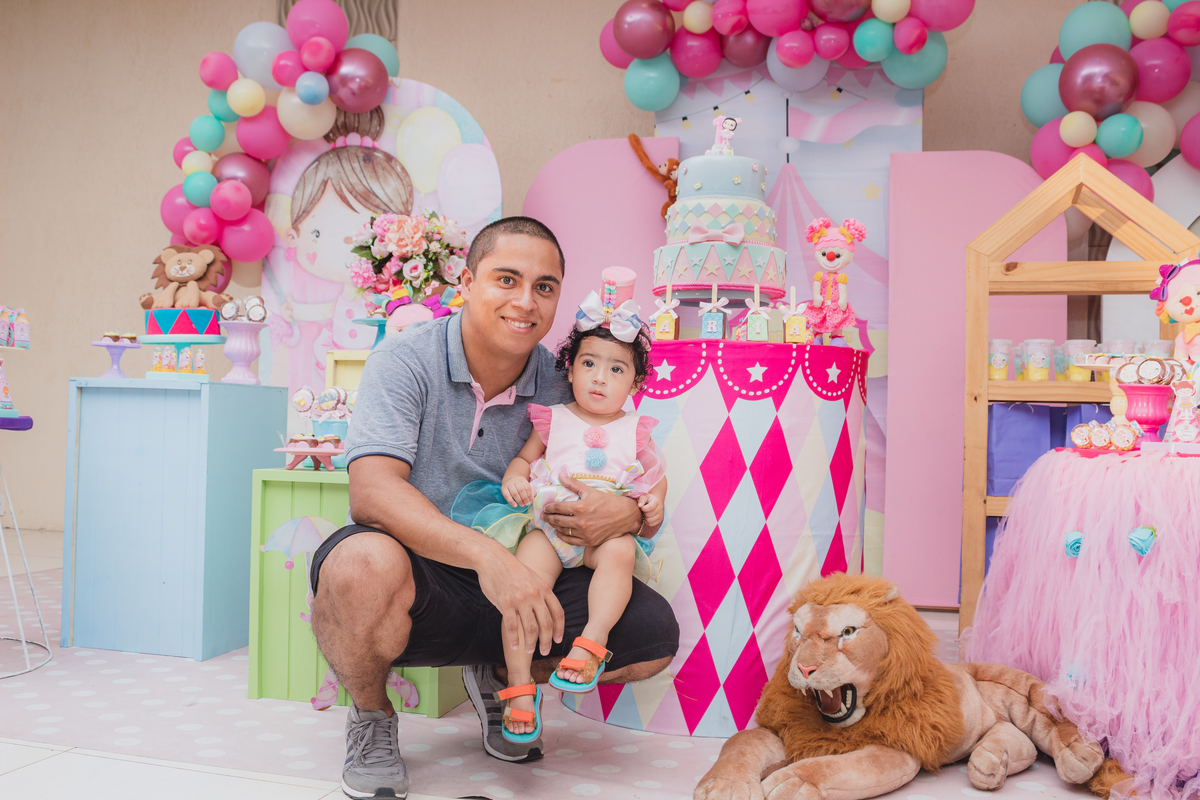 Fotografia de Festa - Aniversário de 1 ano da Maria