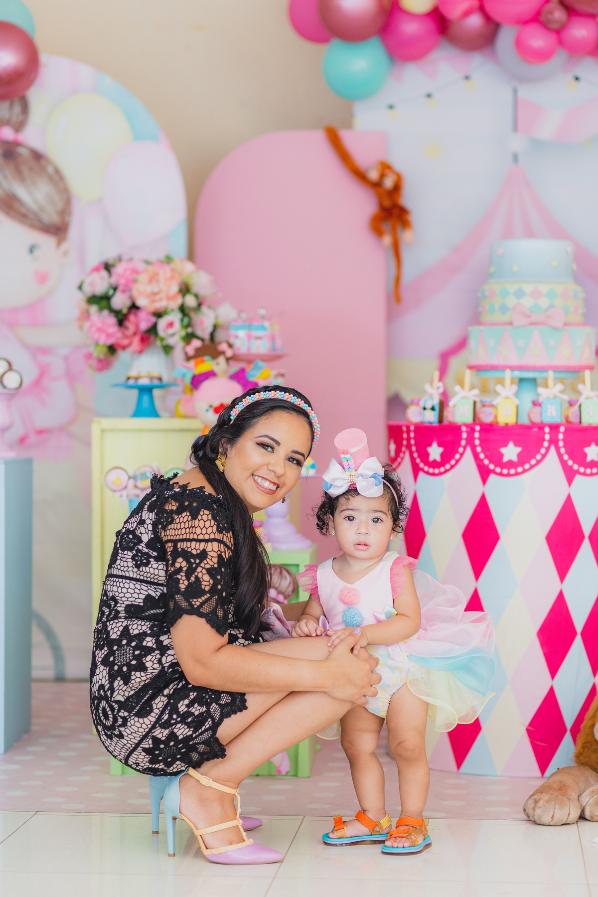 Fotografia de Festa - Aniversário de 1 ano da Maria