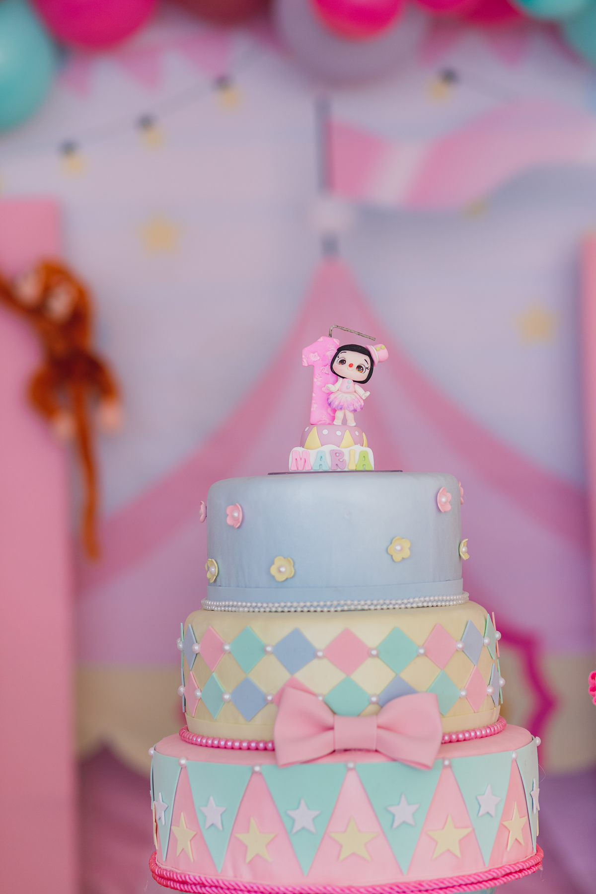 Fotografia de Festa - Aniversário de 1 ano da Maria