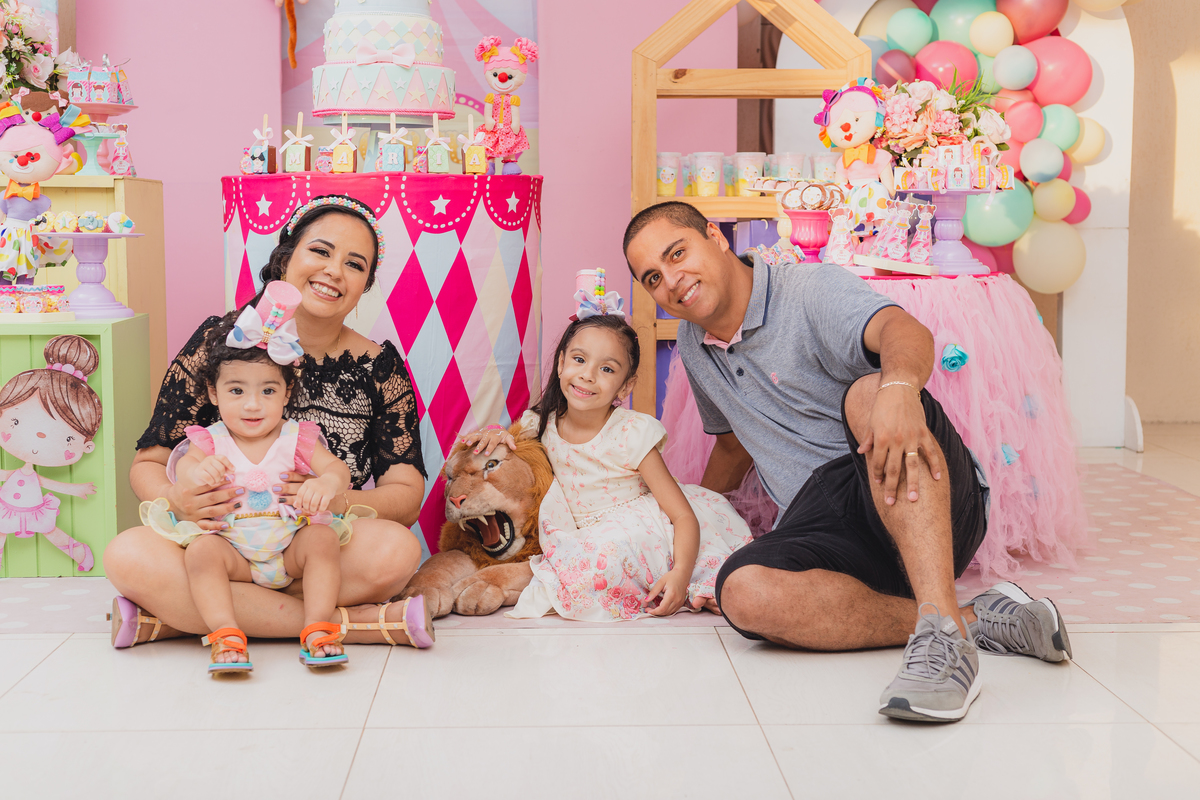 Fotografia de Festa - Aniversário de 1 ano da Maria