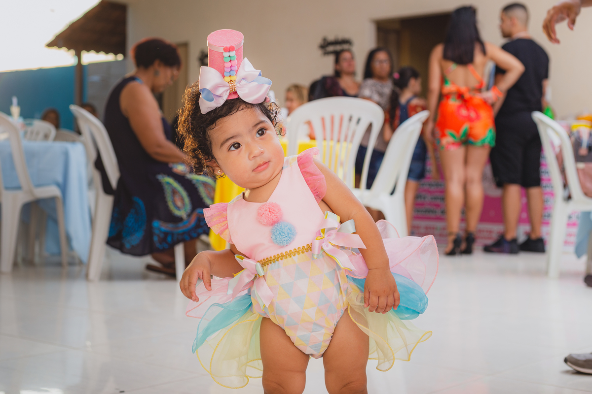 Fotografia de Festa - Aniversário de 1 ano da Maria