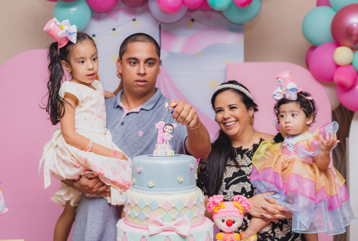 Fotografia de Festa - Aniversário de 1 ano da Maria