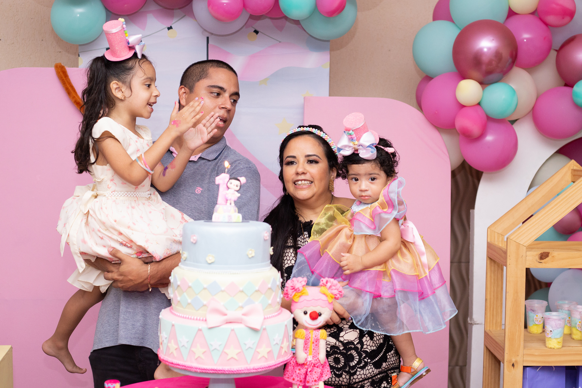 Fotografia de Festa - Aniversário de 1 ano da Maria