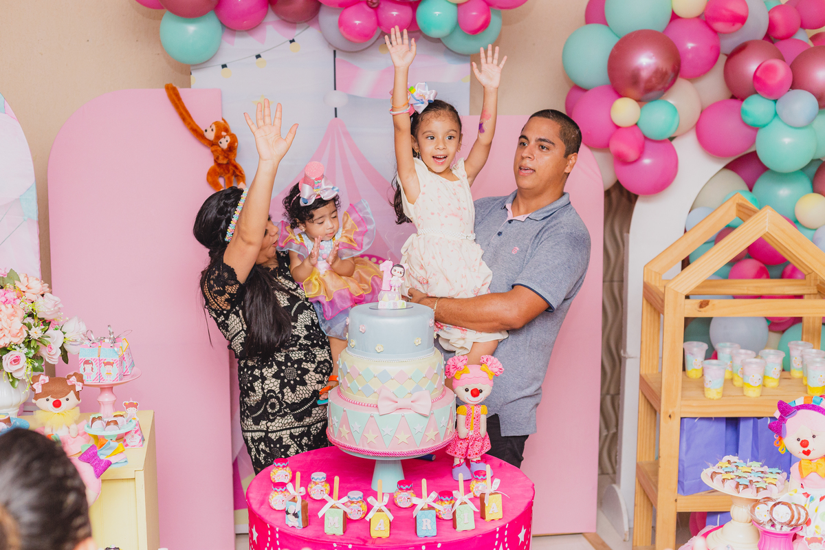 Fotografia de Festa - Aniversário de 1 ano da Maria