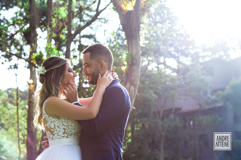 os noivos e a natureza, no Recanto Serra do Mar