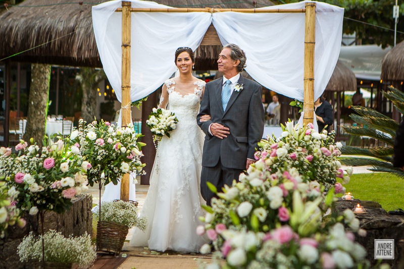 Ellen e Marcelo, casamento na praia, Recanto das Toninhas, Ubatuba - SP