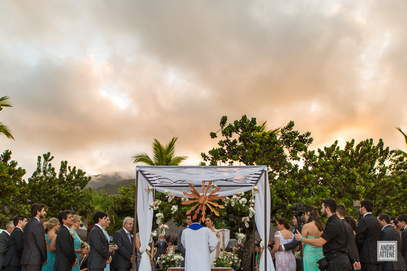 Ellen e Marcelo, casamento na praia, Recanto das Toninhas, Ubatuba - SP