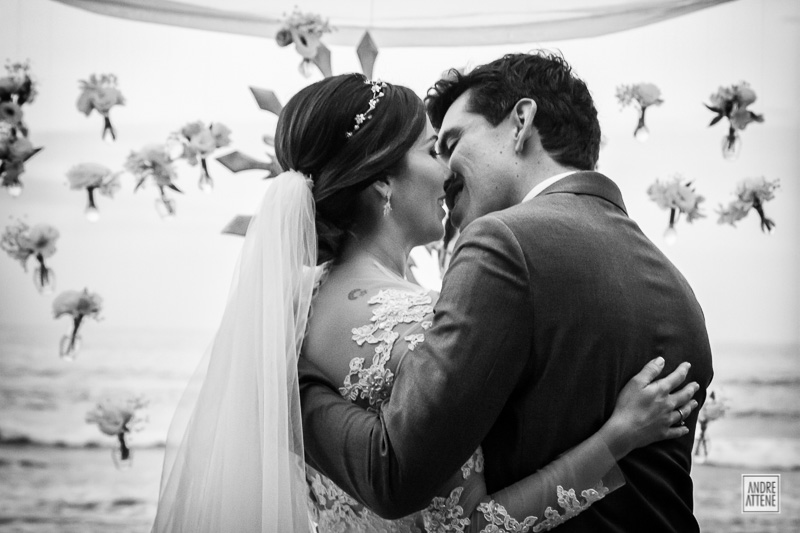 Ellen e Marcelo, casamento na praia, Recanto das Toninhas, Ubatuba - SP