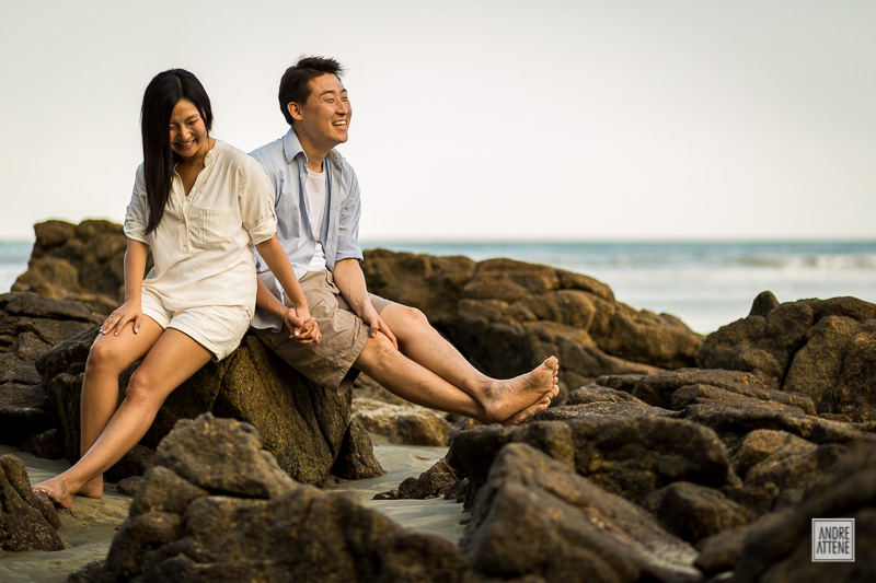 Fran e Minu, ensaio pré casamento, Guarujá - SP