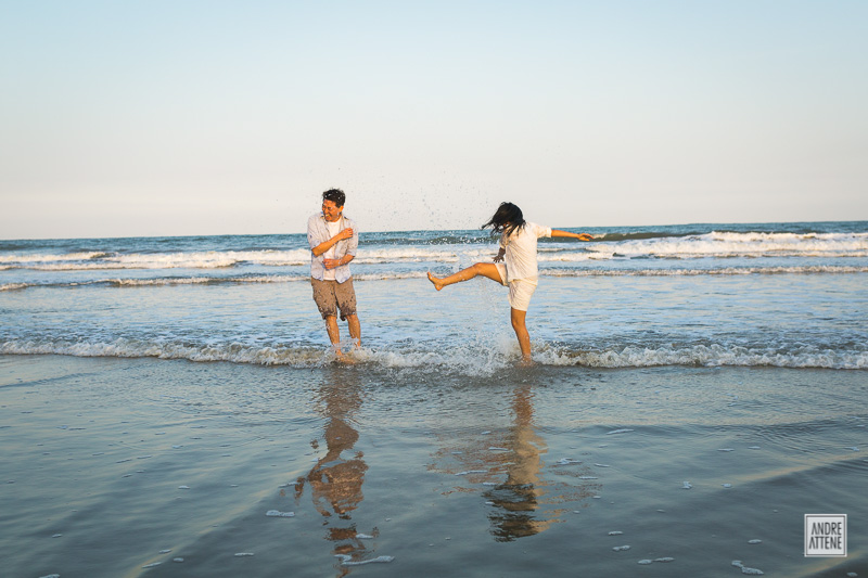 Fran e Minu, ensaio pré casamento, Guarujá - SP