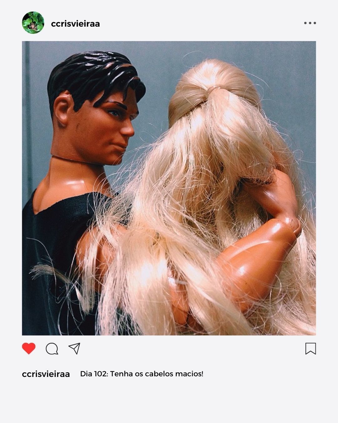 #projetofotografico #projeto365dias #comoconquistarumhomem #crisvieira #fotografia #barbie #maxsteel #mattel #iphone #apple 