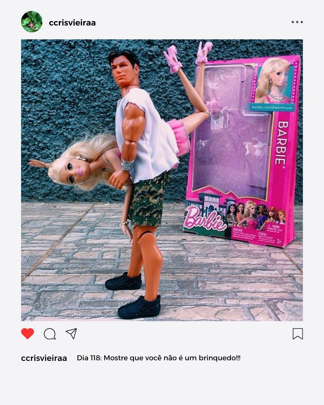 #projetofotografico #projeto365dias #comoconquistarumhomem #crisvieira #fotografia #barbie #maxsteel #mattel #iphone #apple 