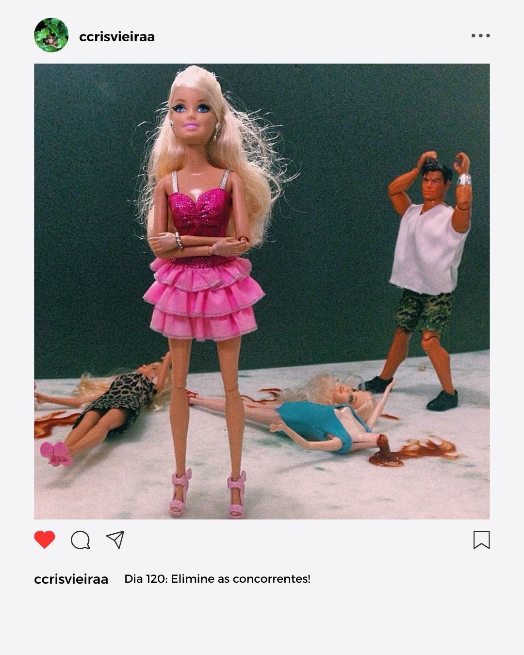 #projetofotografico #projeto365dias #comoconquistarumhomem #crisvieira #fotografia #barbie #maxsteel #mattel #iphone #apple 