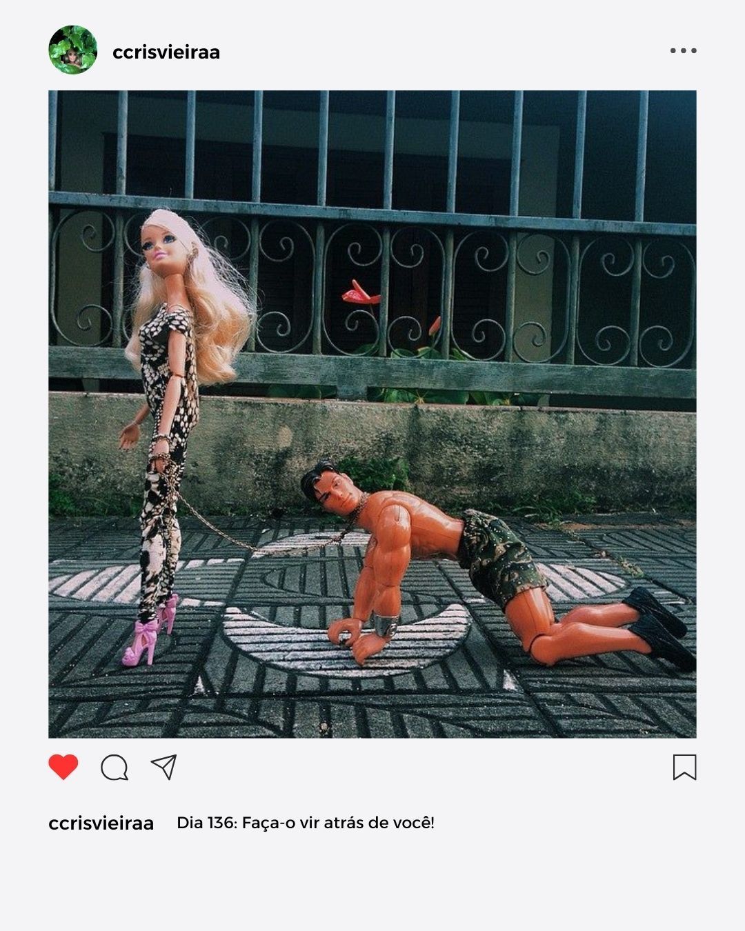 #projetofotografico #projeto365dias #comoconquistarumhomem #crisvieira #fotografia #barbie #maxsteel #mattel #iphone #apple 