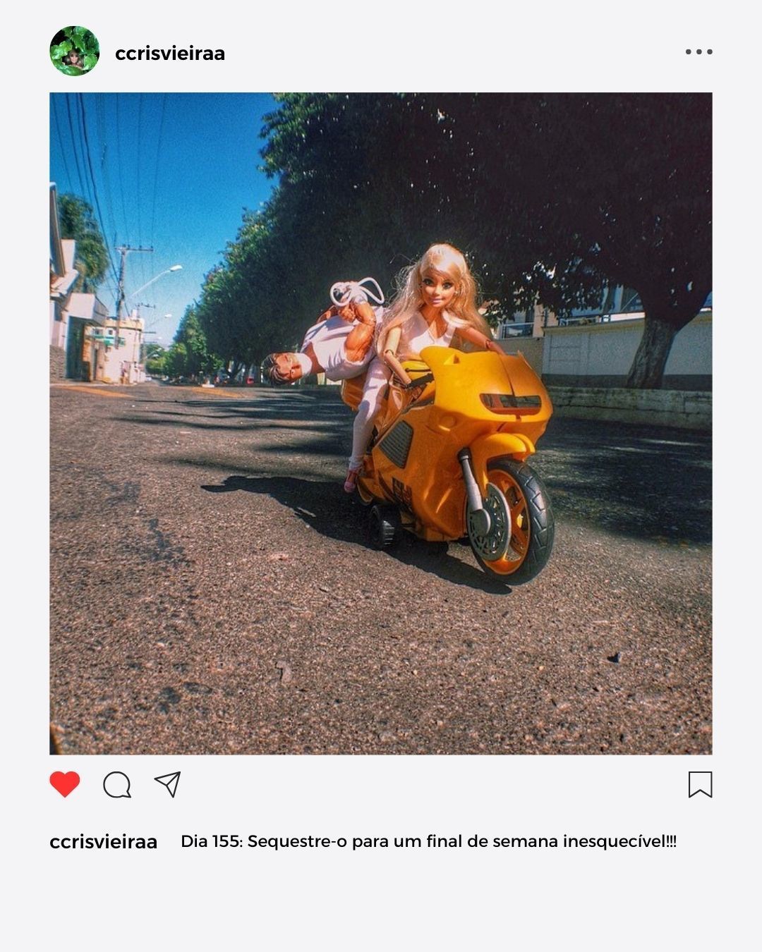 #projetofotografico #projeto365dias #comoconquistarumhomem #crisvieira #fotografia #barbie #maxsteel #mattel #iphone #apple 