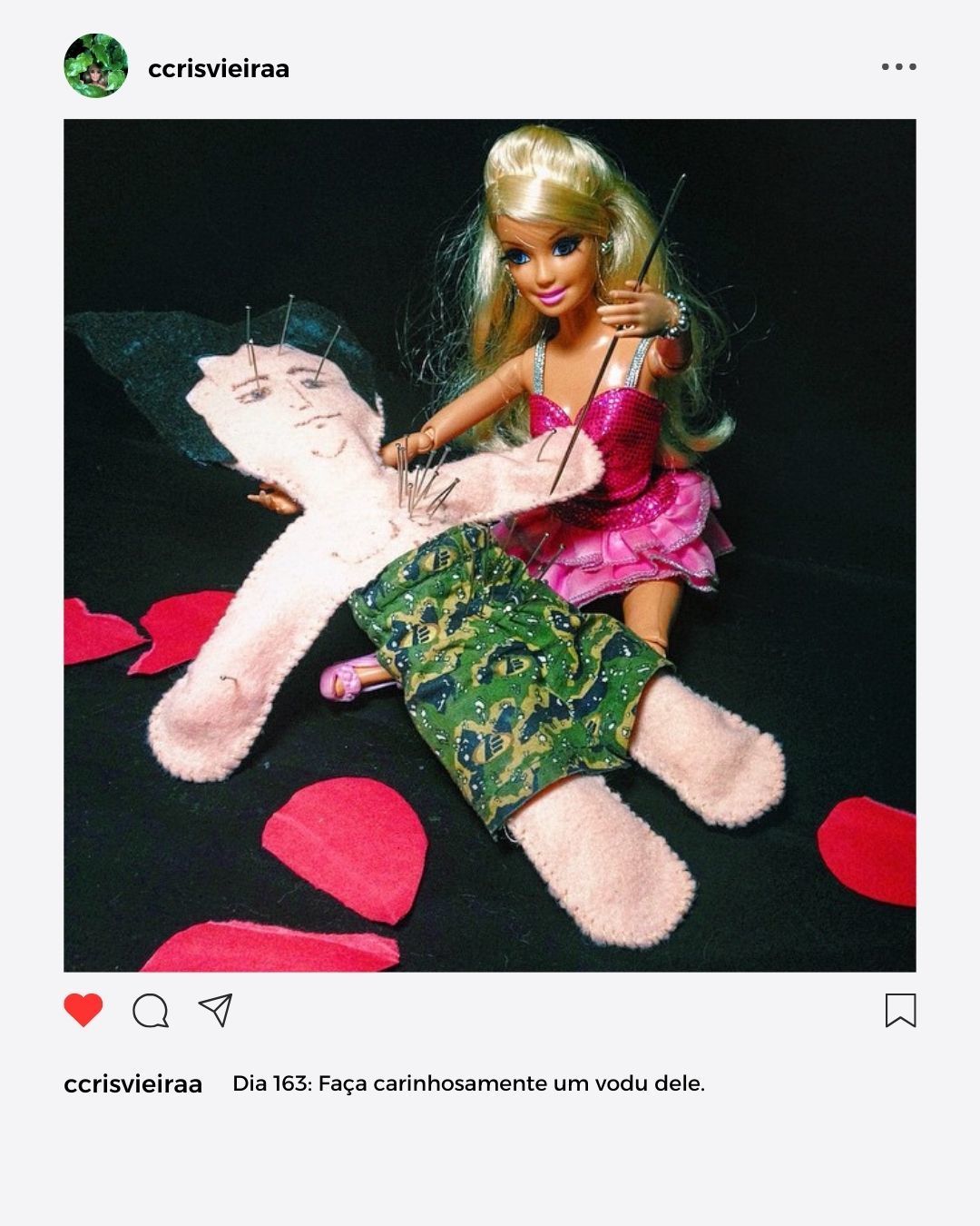 #projetofotografico #projeto365dias #comoconquistarumhomem #crisvieira #fotografia #barbie #maxsteel #mattel #iphone #apple 