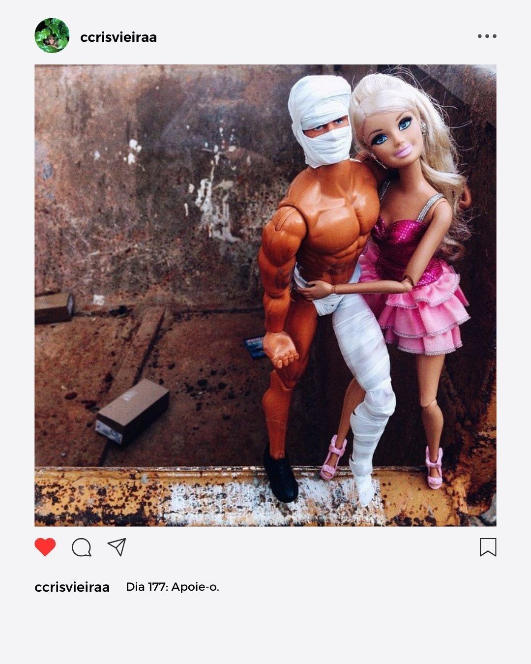 #projetofotografico #projeto365dias #comoconquistarumhomem #crisvieira #fotografia #barbie #maxsteel #mattel #iphone #apple 