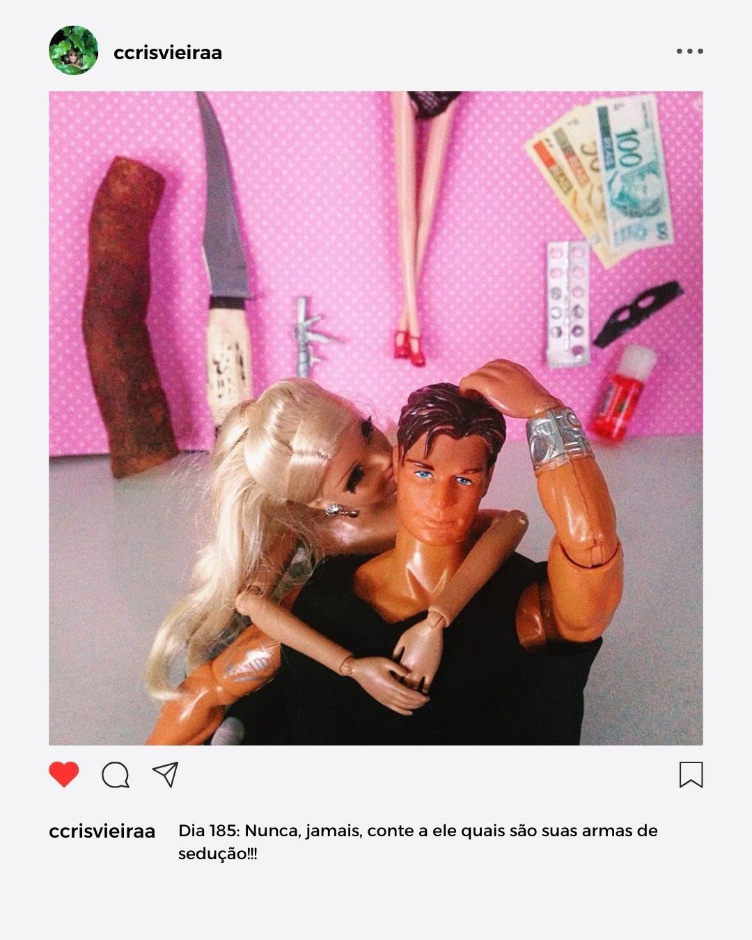 #projetofotografico #projeto365dias #comoconquistarumhomem #crisvieira #fotografia #barbie #maxsteel #mattel #iphone #apple 