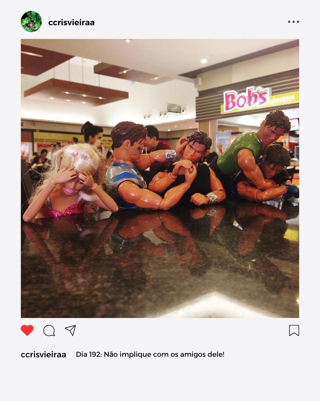 #projetofotografico #projeto365dias #comoconquistarumhomem #crisvieira #fotografia #barbie #maxsteel #mattel #iphone #apple 