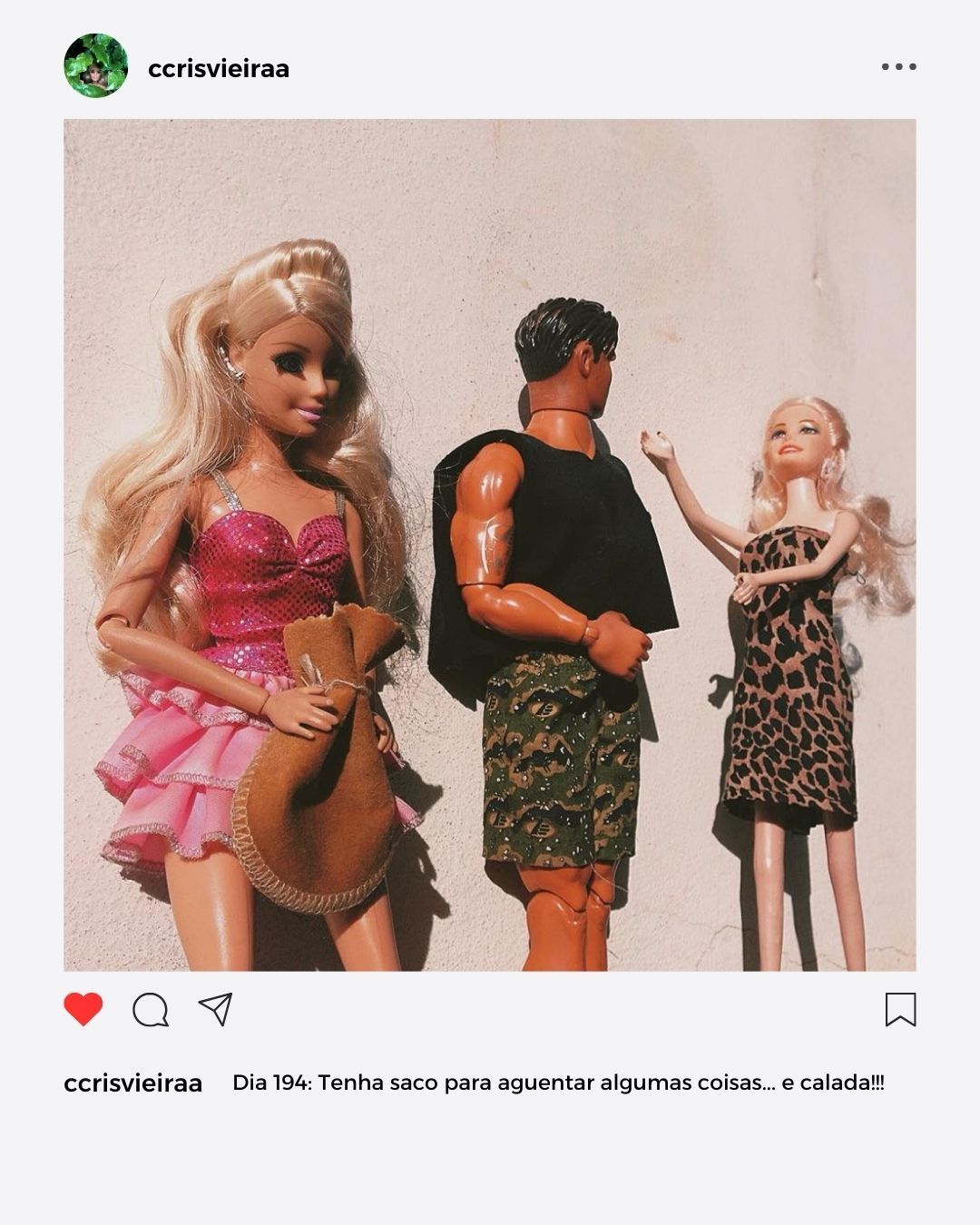 #projetofotografico #projeto365dias #comoconquistarumhomem #crisvieira #fotografia #barbie #maxsteel #mattel #iphone #apple 