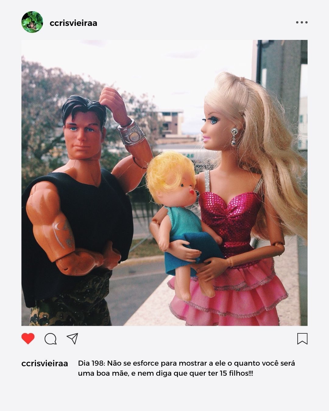 #projetofotografico #projeto365dias #comoconquistarumhomem #crisvieira #fotografia #barbie #maxsteel #mattel #iphone #apple 