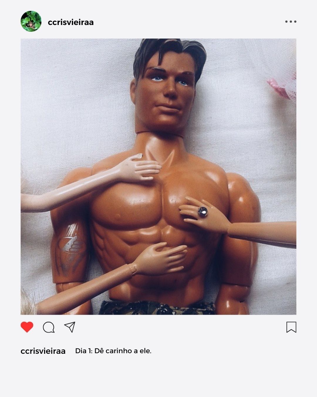 #projetofotografico #projeto365dias #comoconquistarumhomem #crisvieira #fotografia #barbie #maxsteel #mattel #iphone #apple 