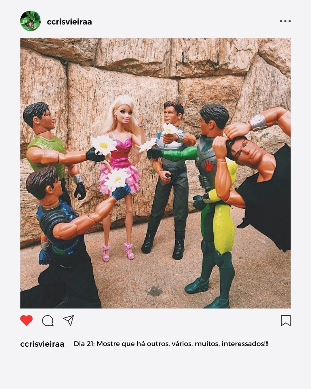 #projetofotografico #projeto365dias #comoconquistarumhomem #crisvieira #fotografia #barbie #maxsteel #mattel #iphone #apple 