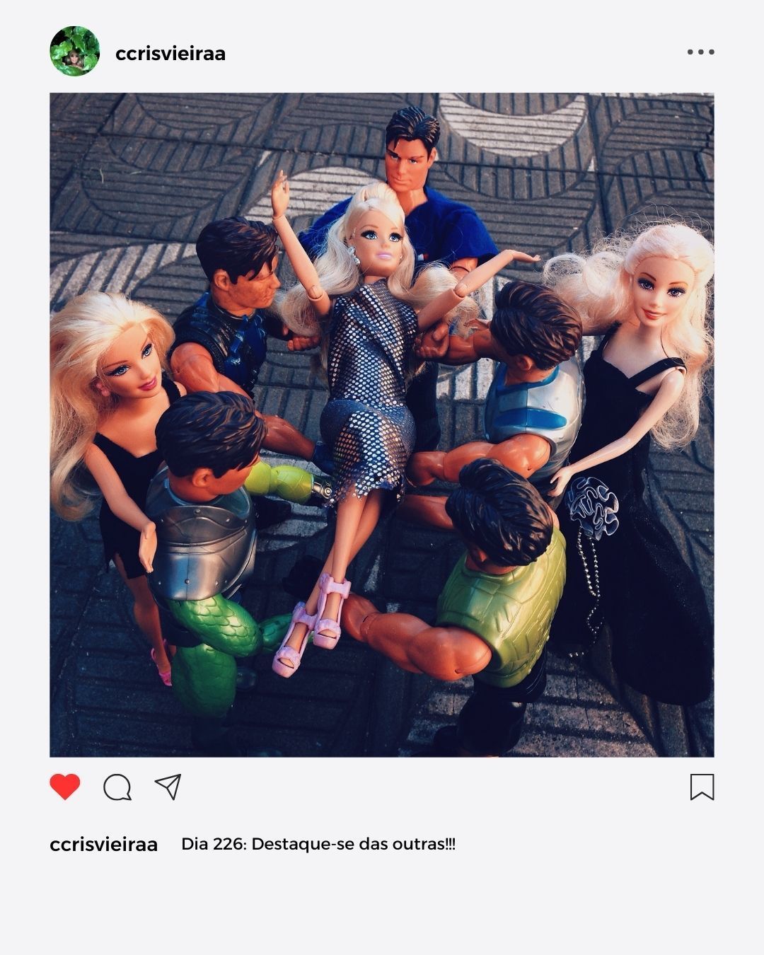 #projetofotografico #projeto365dias #comoconquistarumhomem #crisvieira #fotografia #barbie #maxsteel #mattel #iphone #apple 