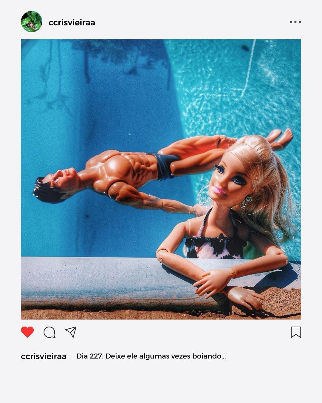 #projetofotografico #projeto365dias #comoconquistarumhomem #crisvieira #fotografia #barbie #maxsteel #mattel #iphone #apple 