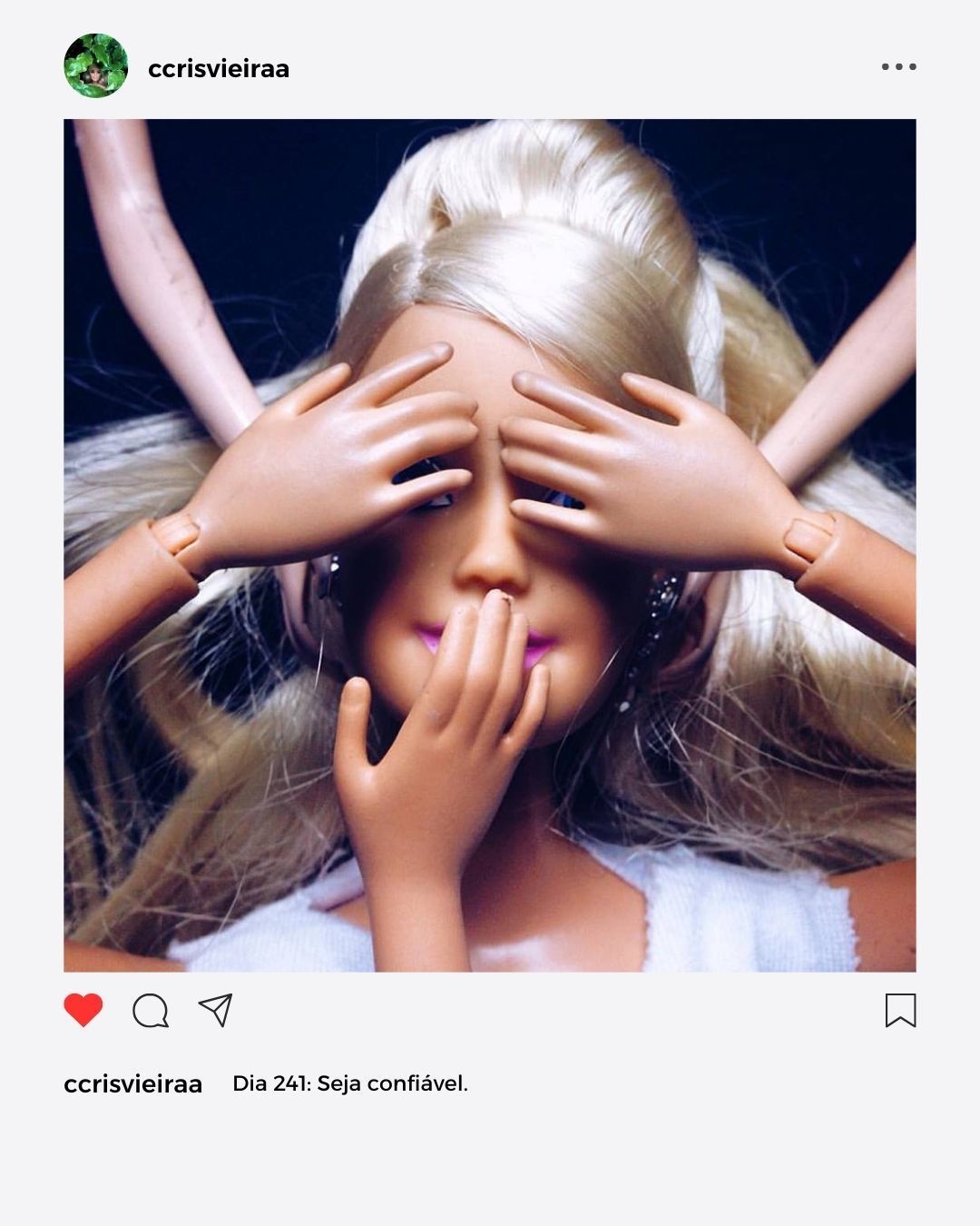 #projetofotografico #projeto365dias #comoconquistarumhomem #crisvieira #fotografia #barbie #maxsteel #mattel #iphone #apple 