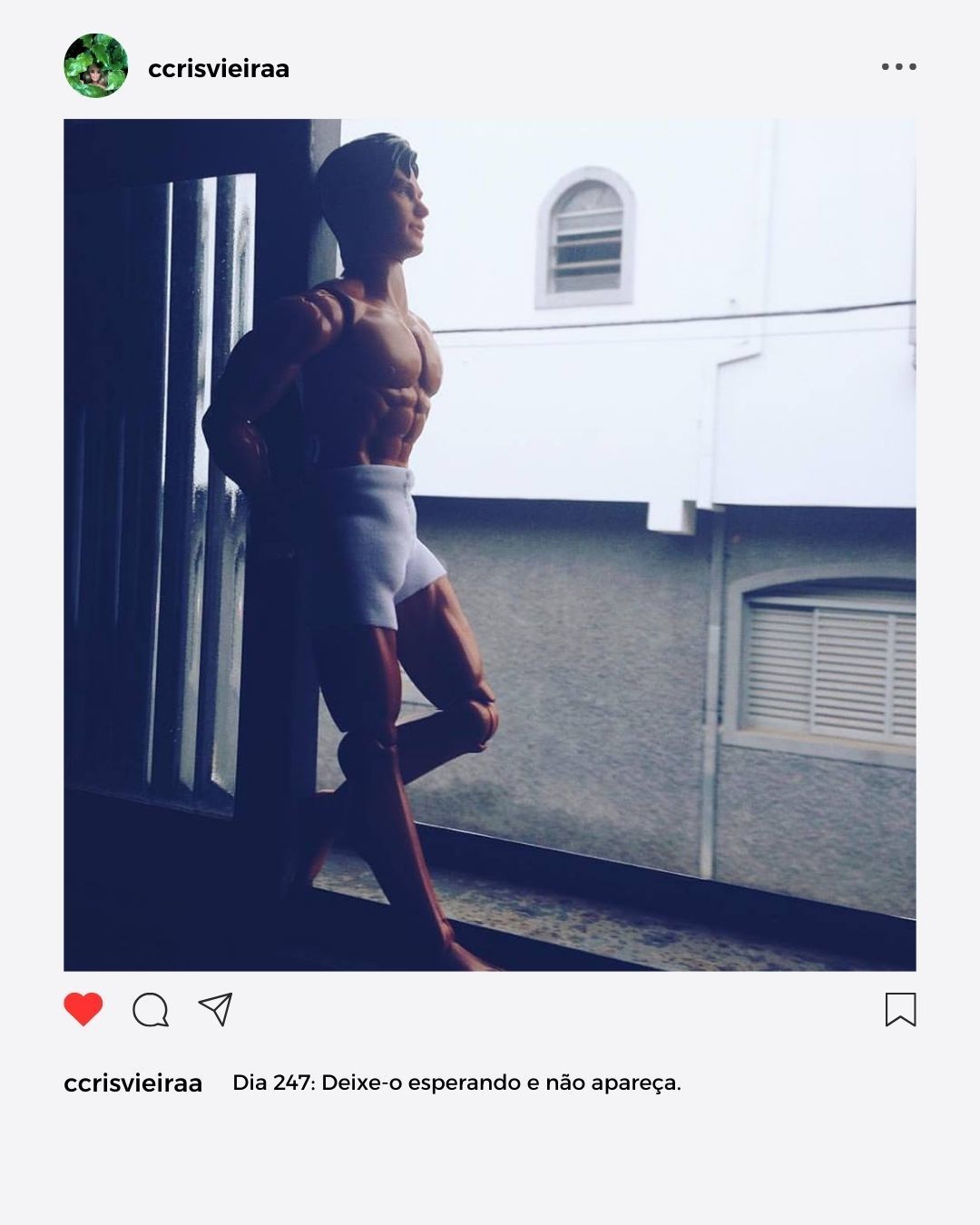 #projetofotografico #projeto365dias #comoconquistarumhomem #crisvieira #fotografia #barbie #maxsteel #mattel #iphone #apple 