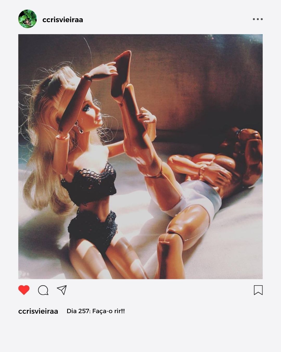 #projetofotografico #projeto365dias #comoconquistarumhomem #crisvieira #fotografia #barbie #maxsteel #mattel #iphone #apple 