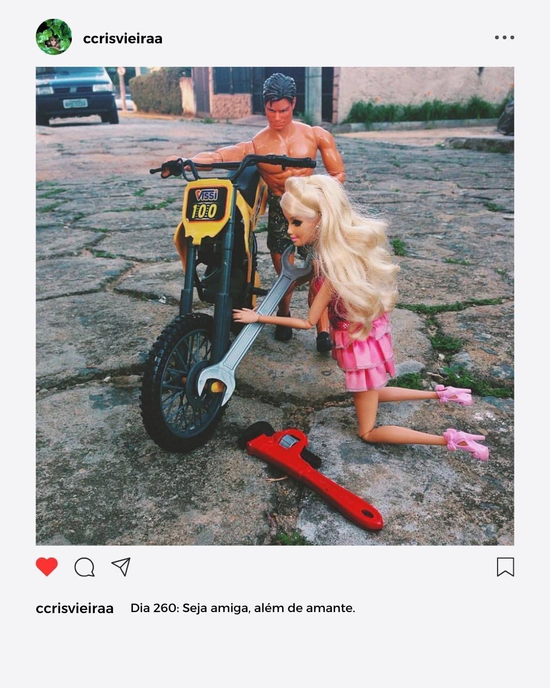 #projetofotografico #projeto365dias #comoconquistarumhomem #crisvieira #fotografia #barbie #maxsteel #mattel #iphone #apple 