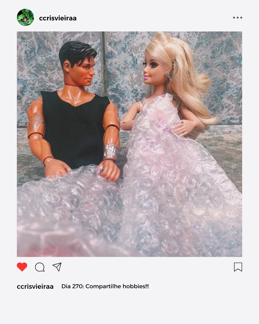 #projetofotografico #projeto365dias #comoconquistarumhomem #crisvieira #fotografia #barbie #maxsteel #mattel #iphone #apple 