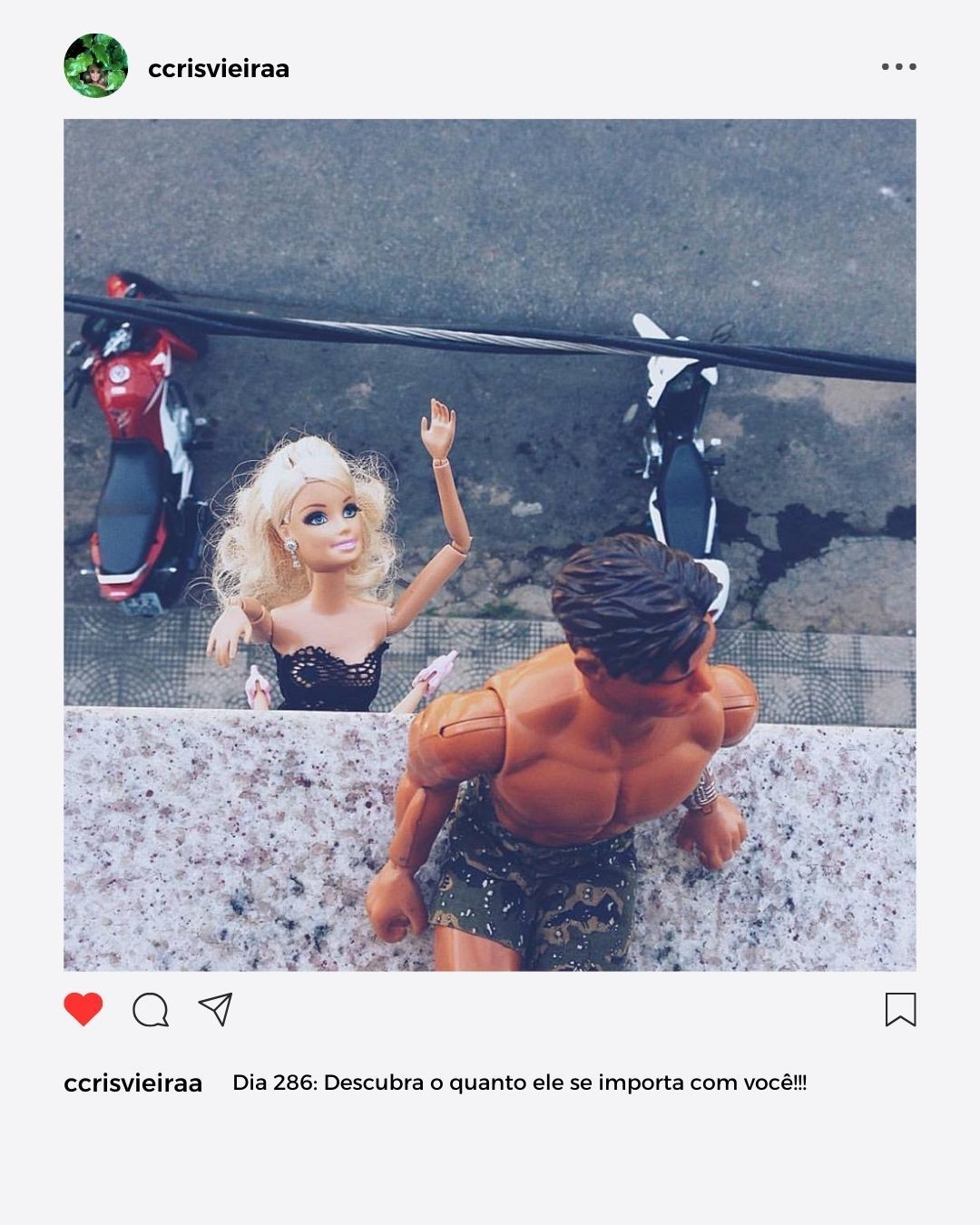 #projetofotografico #projeto365dias #comoconquistarumhomem #crisvieira #fotografia #barbie #maxsteel #mattel #iphone #apple 