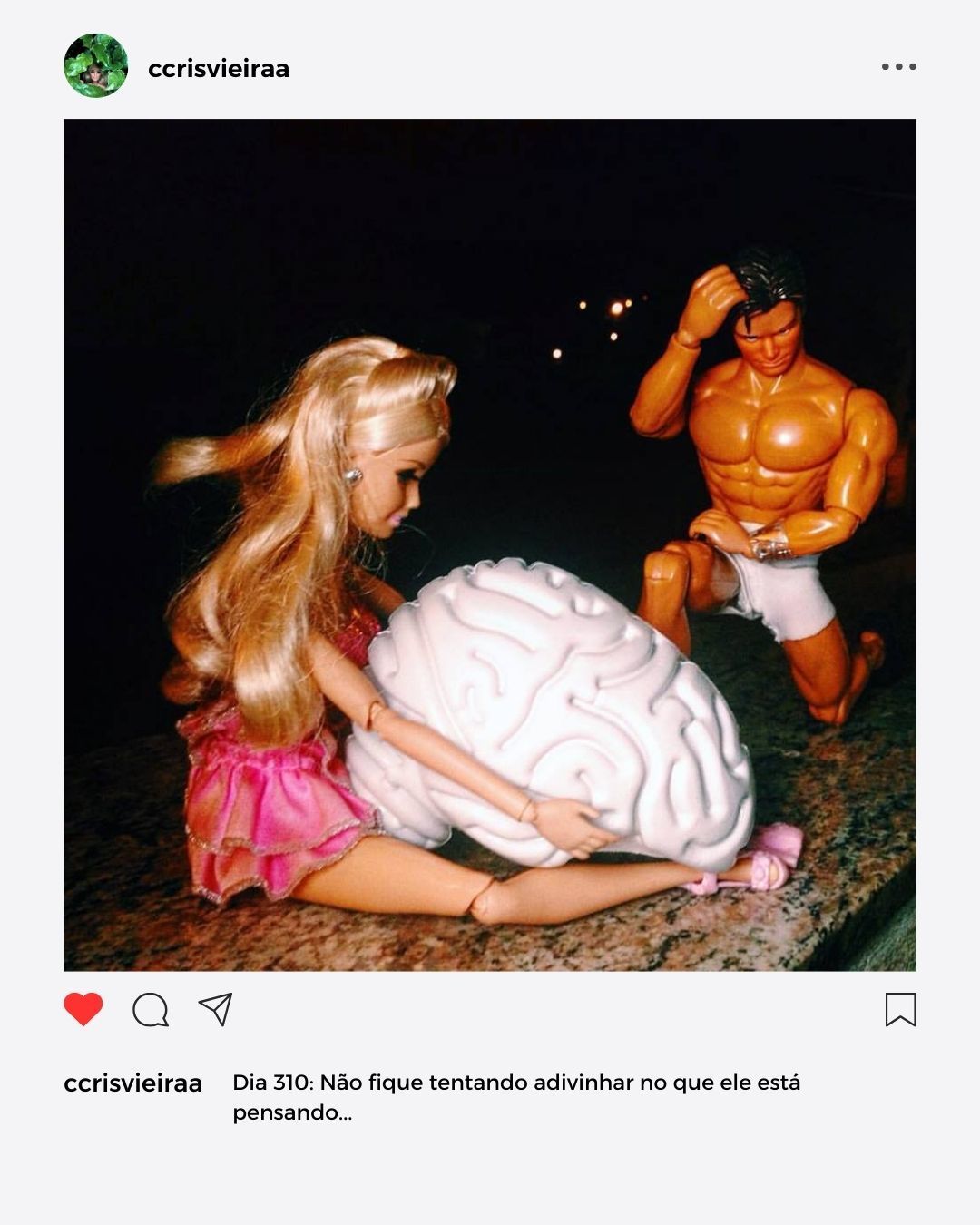 #projetofotografico #projeto365dias #comoconquistarumhomem #crisvieira #fotografia #barbie #maxsteel #mattel #iphone #apple 