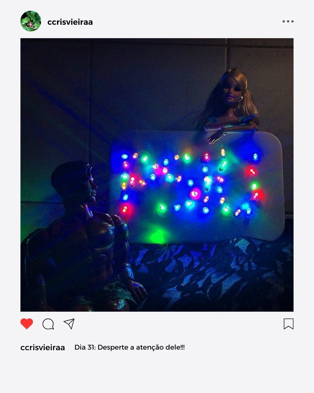 #projetofotografico #projeto365dias #comoconquistarumhomem #crisvieira #fotografia #barbie #maxsteel #mattel #iphone #apple 