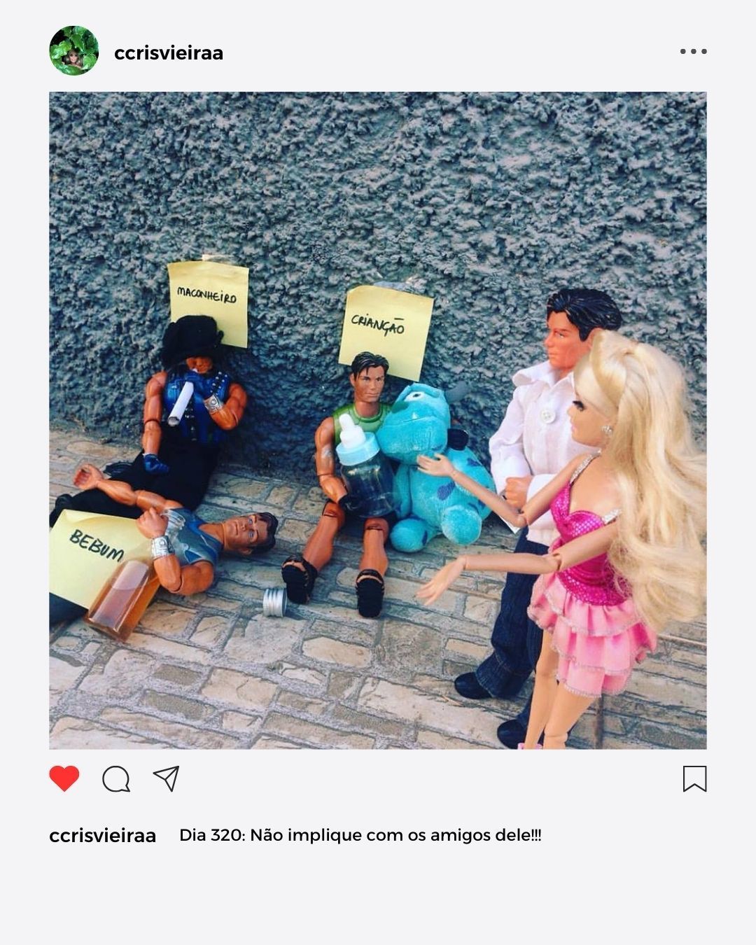 #projetofotografico #projeto365dias #comoconquistarumhomem #crisvieira #fotografia #barbie #maxsteel #mattel #iphone #apple 