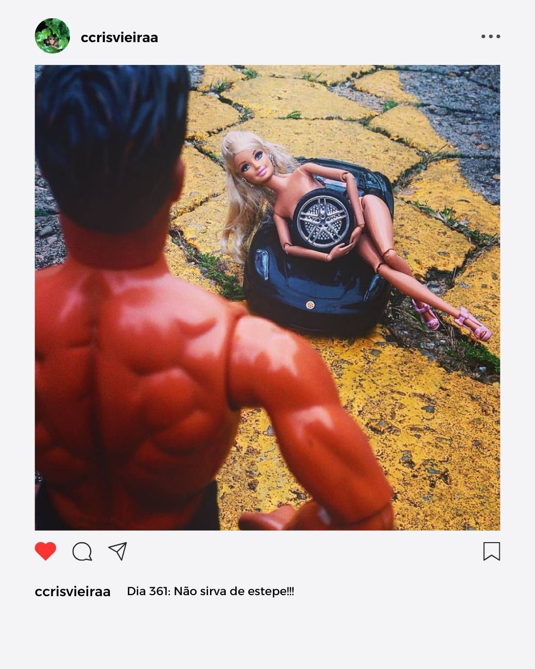 #projetofotografico #projeto365dias #comoconquistarumhomem #crisvieira #fotografia #barbie #maxsteel #mattel #iphone #apple 
